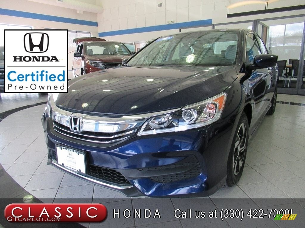 Obsidian Blue Pearl Honda Accord