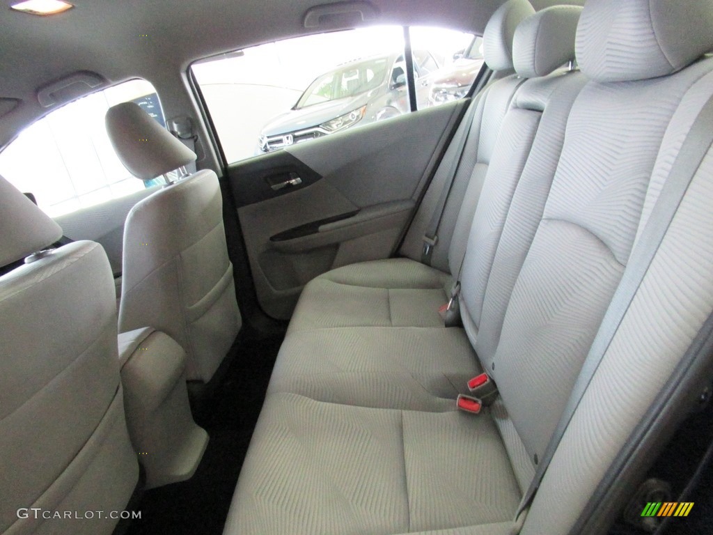 2017 Accord LX Sedan - Obsidian Blue Pearl / Gray photo #17