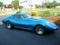 Bright Blue Metallic 1976 Chevrolet Corvette Stingray Coupe Exterior