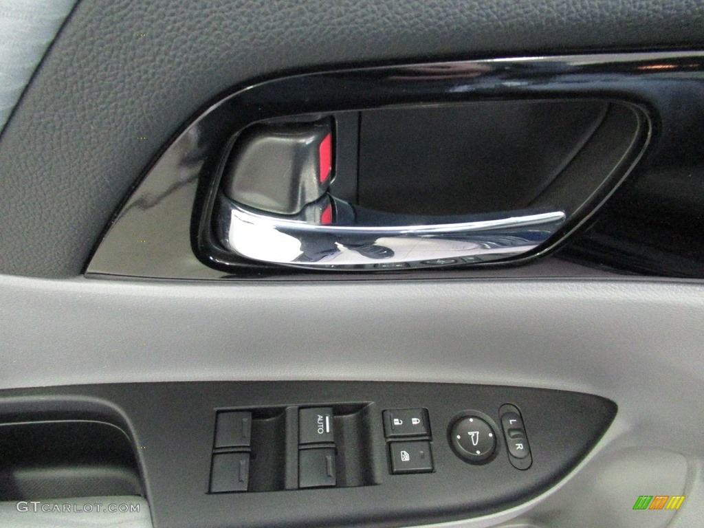 2017 Accord LX Sedan - Obsidian Blue Pearl / Gray photo #21