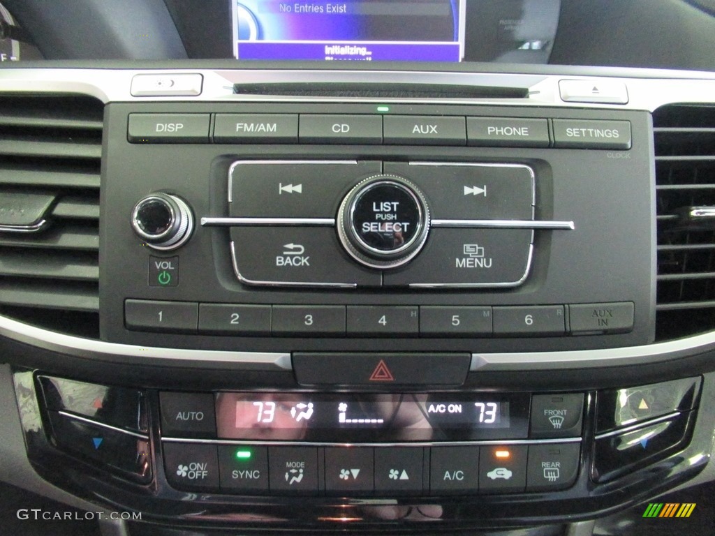 2017 Accord LX Sedan - Obsidian Blue Pearl / Gray photo #26