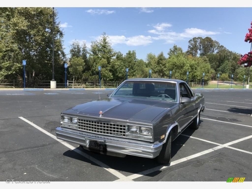 Medium Gray Metallic 1987 Chevrolet El Camino Conquista Exterior Photo #138597801