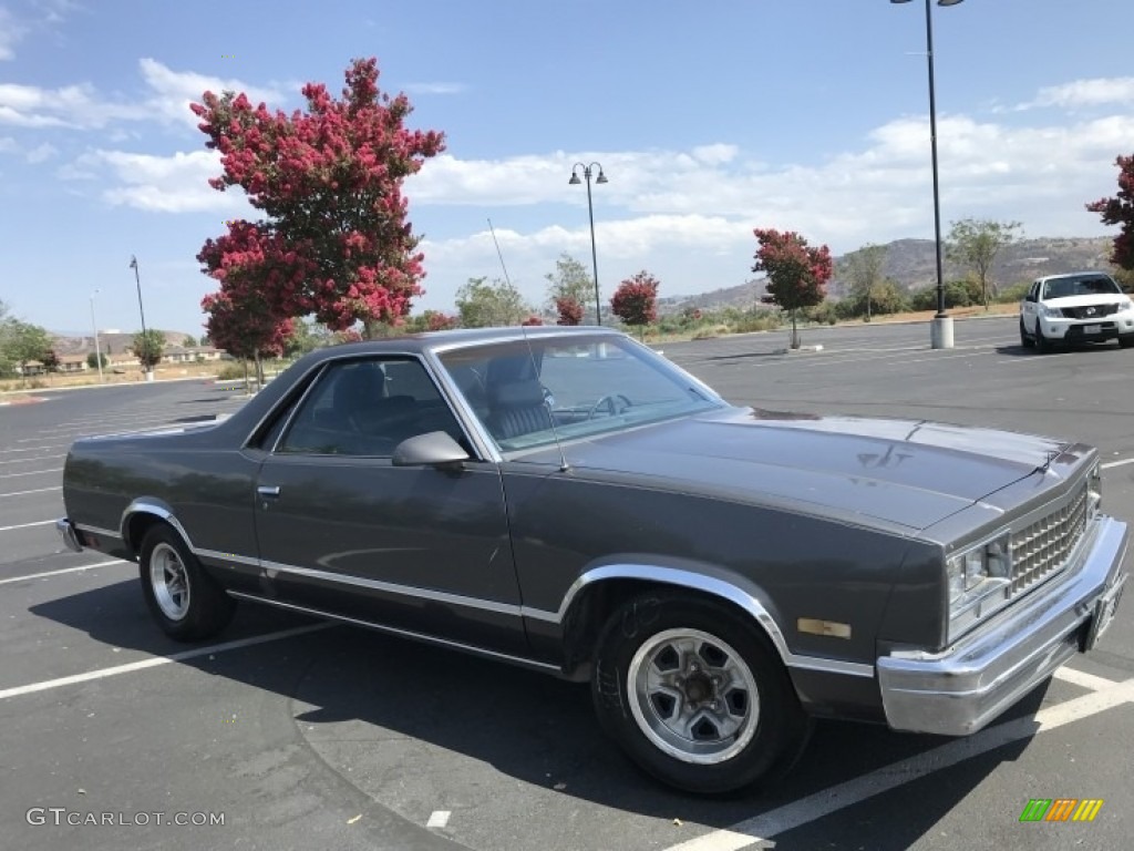 Medium Gray Metallic 1987 Chevrolet El Camino Conquista Exterior Photo #138597948