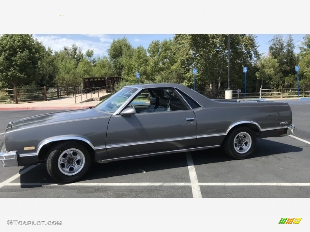 Medium Gray Metallic 1987 Chevrolet El Camino Conquista Exterior Photo #138597975