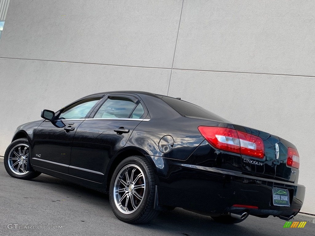 2007 MKZ Sedan - Black / Light Stone photo #120