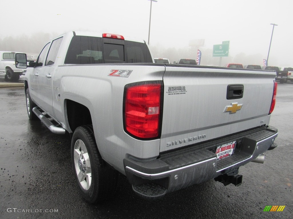 Silver Ice Metallic 2016 Chevrolet Silverado 2500HD LTZ Crew Cab 4x4 Exterior Photo #138598098