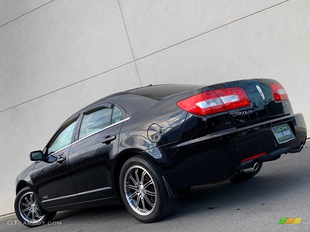 2007 MKZ Sedan - Black / Light Stone photo #126