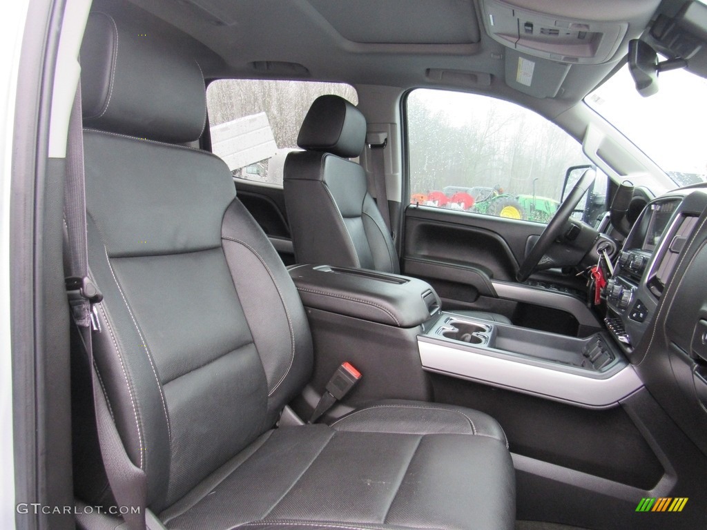 Jet Black Interior 2016 Chevrolet Silverado 2500HD LTZ Crew Cab 4x4 Photo #138598314