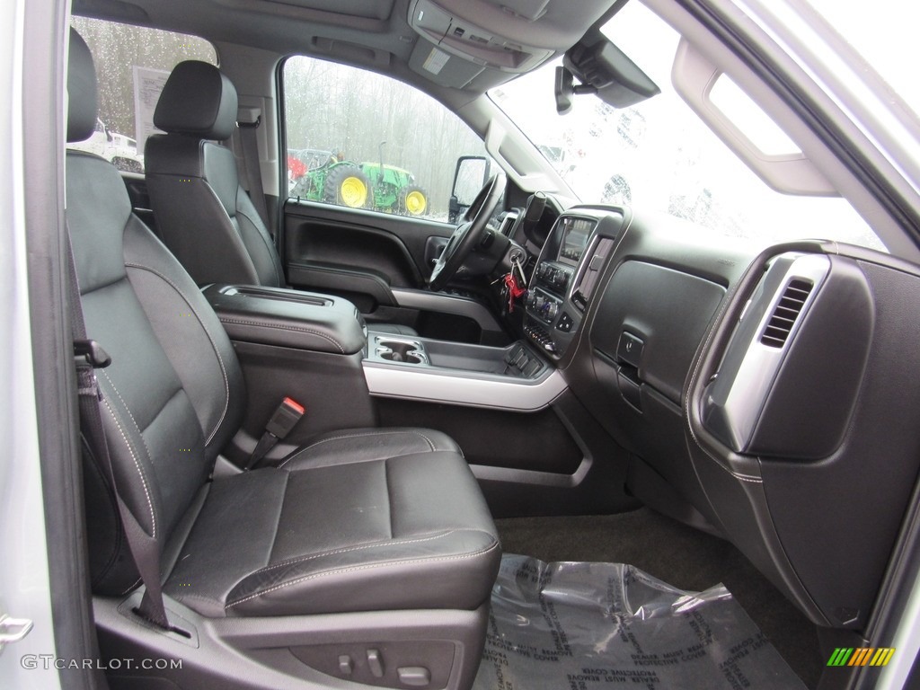 Jet Black Interior 2016 Chevrolet Silverado 2500HD LTZ Crew Cab 4x4 Photo #138598338
