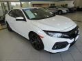 2018 White Orchid Pearl Honda Civic Sport Touring Hatchback  photo #3