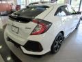 White Orchid Pearl 2018 Honda Civic Sport Touring Hatchback Exterior