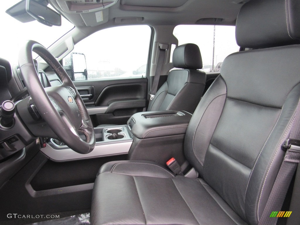 2016 Chevrolet Silverado 2500HD LTZ Crew Cab 4x4 Front Seat Photo #138598527