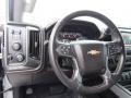 Jet Black Steering Wheel Photo for 2016 Chevrolet Silverado 2500HD #138598605