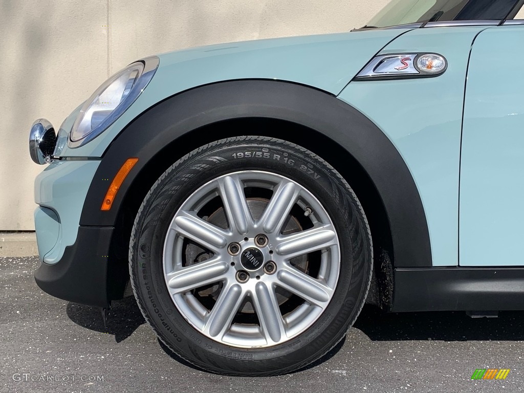 2012 Cooper S Convertible - Ice Blue / Satellite Gray Lounge Leather photo #26