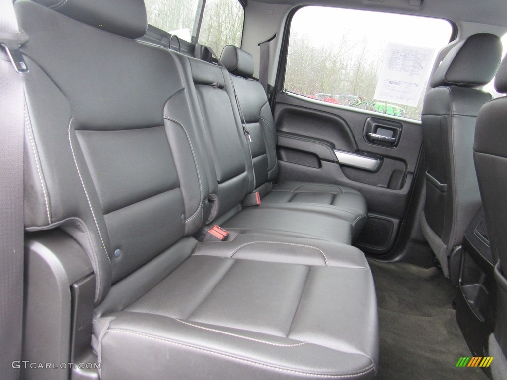 2016 Chevrolet Silverado 2500HD LTZ Crew Cab 4x4 Rear Seat Photo #138598905