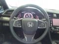 Black 2018 Honda Civic Sport Touring Hatchback Steering Wheel