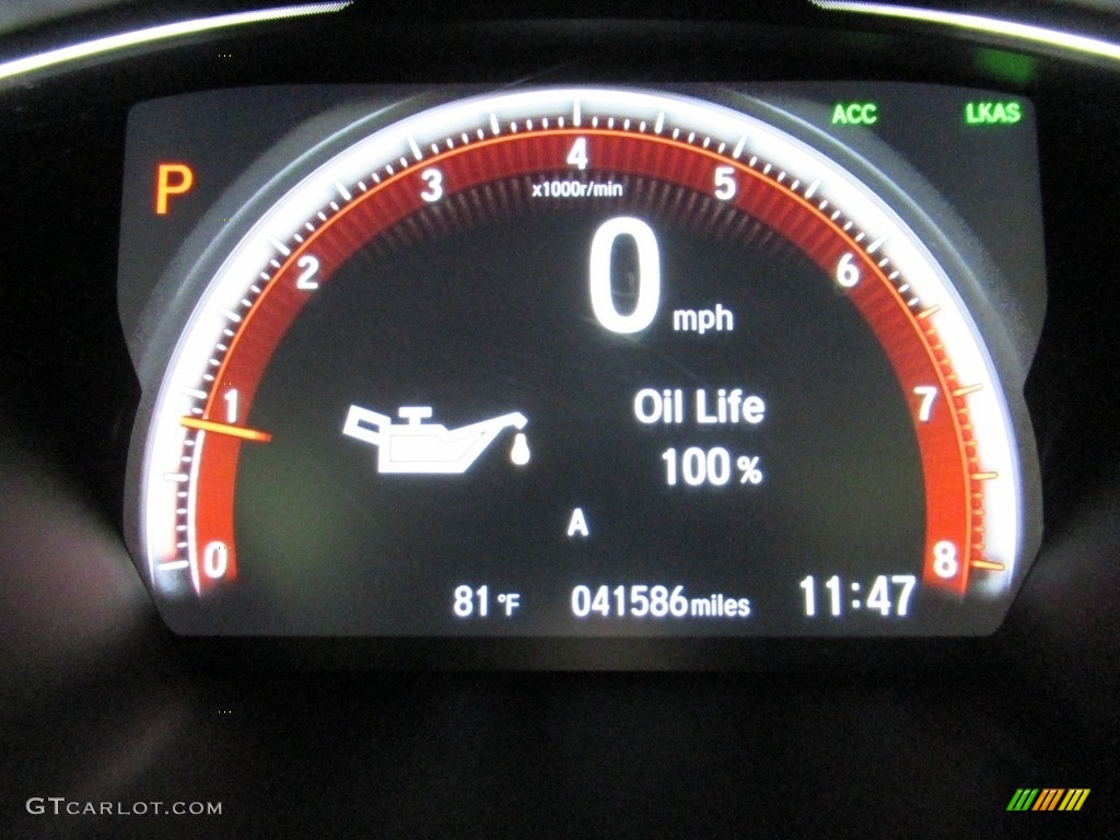 2018 Honda Civic Sport Touring Hatchback Gauges Photos