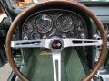 1967 Chevrolet Corvette Green Interior Steering Wheel Photo