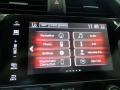 2018 Honda Civic Sport Touring Hatchback Controls