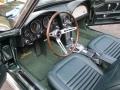 Green 1967 Chevrolet Corvette Convertible Interior Color