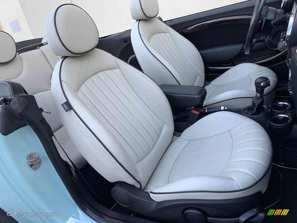 2012 Cooper S Convertible - Ice Blue / Satellite Gray Lounge Leather photo #40