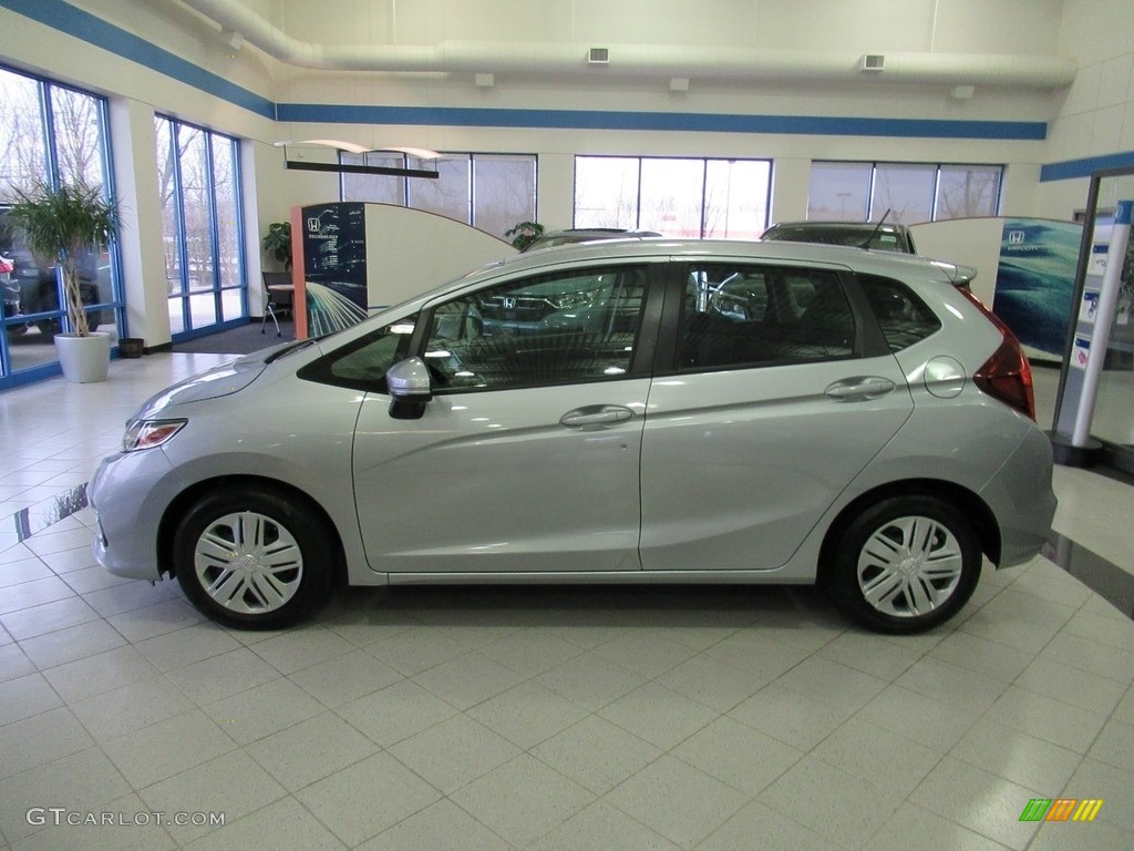 Lunar Silver Metallic 2018 Honda Fit LX Exterior Photo #138599309