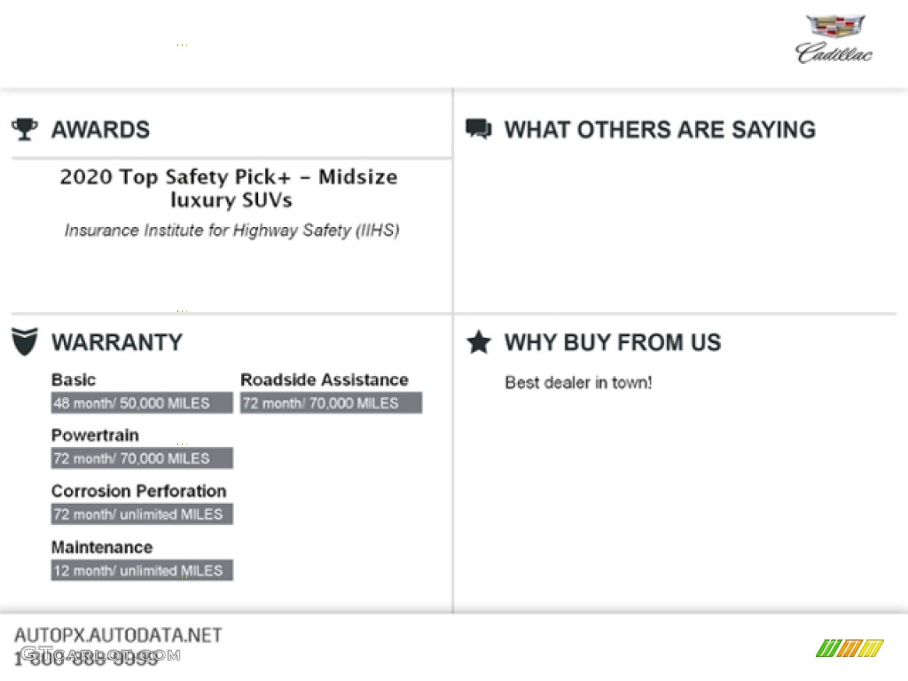 2020 XT6 Sport AWD - Radiant Silver Metallic / Jet Black photo #17