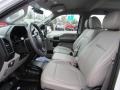 Earth Gray 2017 Ford F150 XL SuperCrew 4x4 Interior Color
