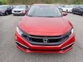 2020 Molten Lava Pearl Honda Civic LX Sedan  photo #7