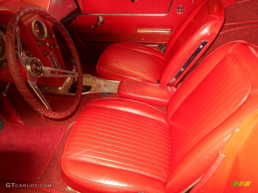 1963 Chevrolet Corvette Sting Ray Coupe Front Seat Photo #138600894