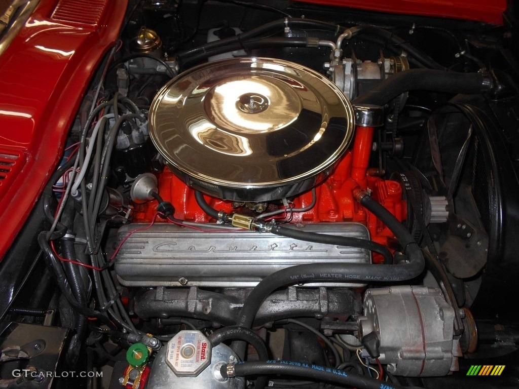 1963 Chevrolet Corvette Sting Ray Coupe 327 cid OHV 16-Valve V8 Engine Photo #138600936