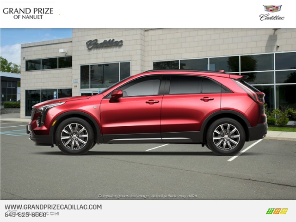 2020 XT4 Sport AWD - Red Horizon Tintcoat / Light Wheat/Jet Black photo #3