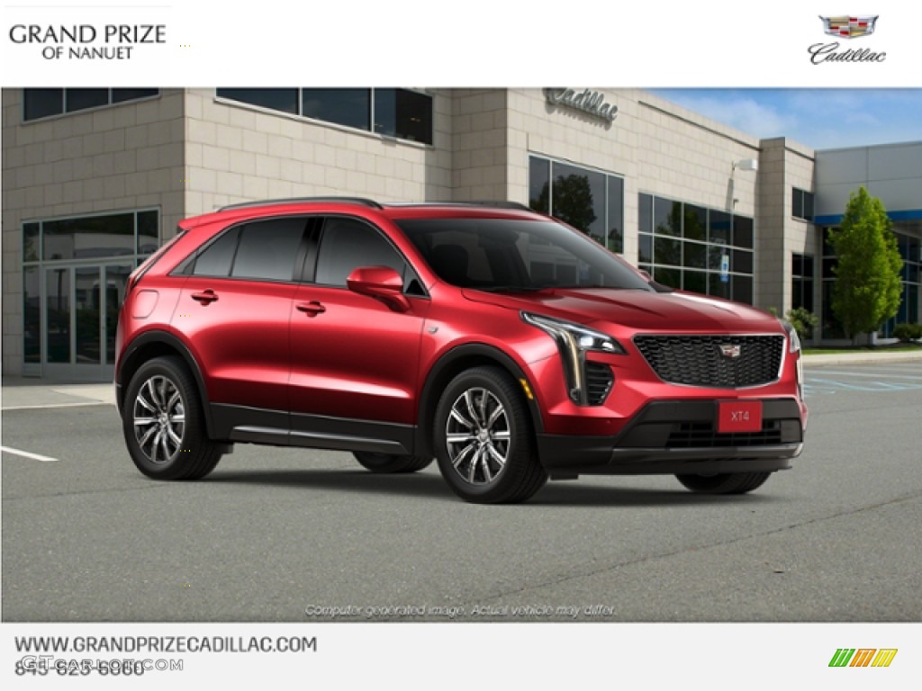 2020 XT4 Sport AWD - Red Horizon Tintcoat / Light Wheat/Jet Black photo #6