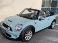 2012 Ice Blue Mini Cooper S Convertible  photo #114