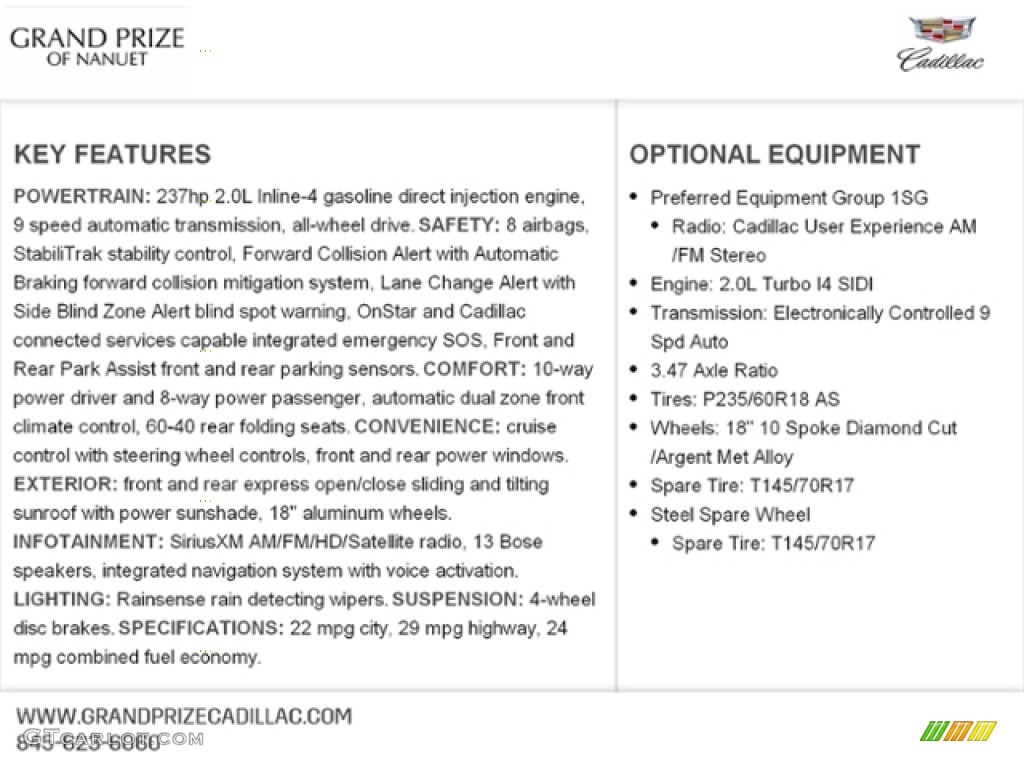 2020 XT4 Sport AWD - Red Horizon Tintcoat / Light Wheat/Jet Black photo #12
