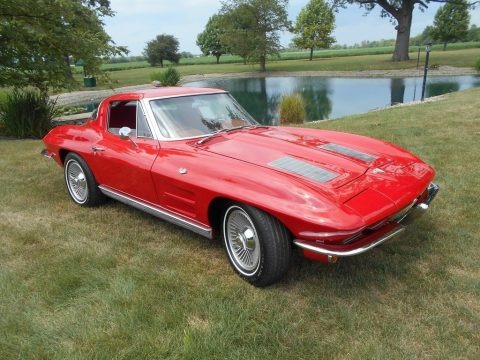 1963 Chevrolet Corvette Sting Ray Coupe Data, Info and Specs