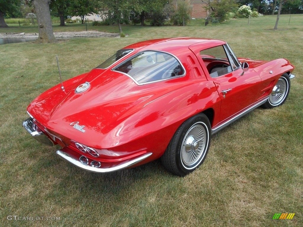 Riverside Red 1963 Chevrolet Corvette Sting Ray Coupe Exterior Photo #138601256