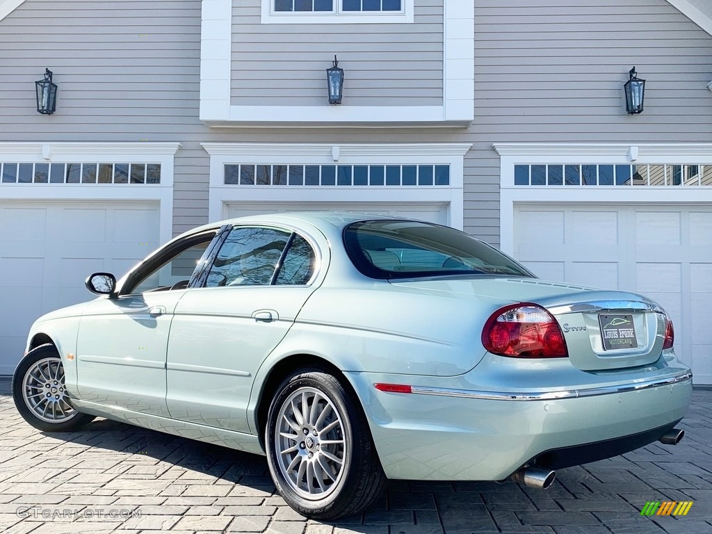 2007 S-Type 3.0 - Seafrost Metallic / Ivory/Mocha photo #3