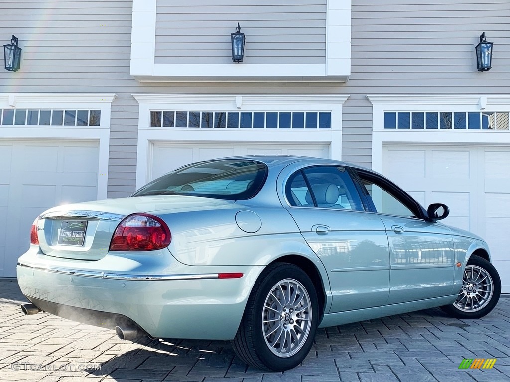 2007 S-Type 3.0 - Seafrost Metallic / Ivory/Mocha photo #5