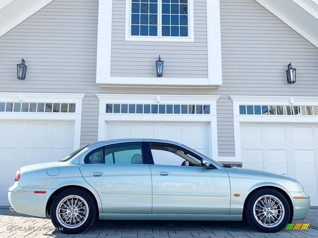 2007 S-Type 3.0 - Seafrost Metallic / Ivory/Mocha photo #6