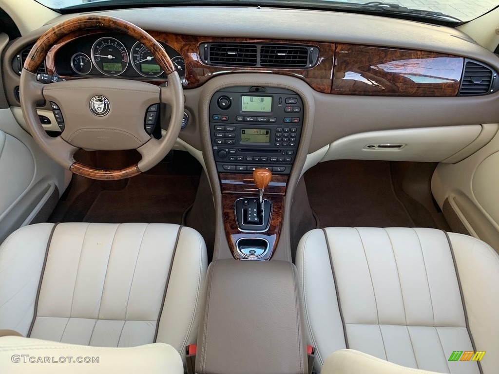 2007 S-Type 3.0 - Seafrost Metallic / Ivory/Mocha photo #10