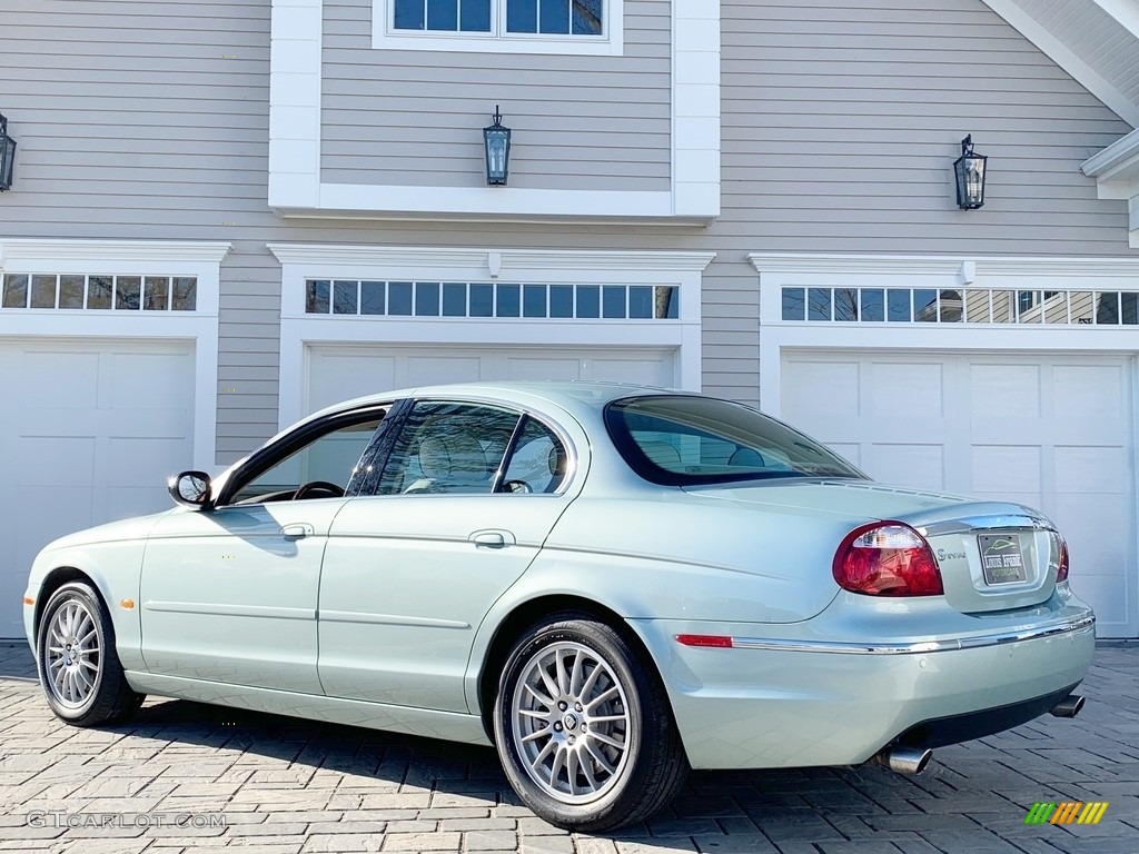 2007 S-Type 3.0 - Seafrost Metallic / Ivory/Mocha photo #18