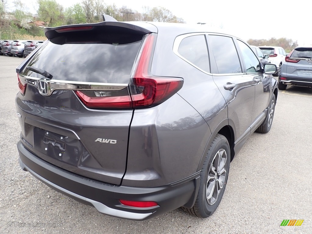 2020 CR-V EX AWD - Sonic Gray Pearl / Gray photo #5