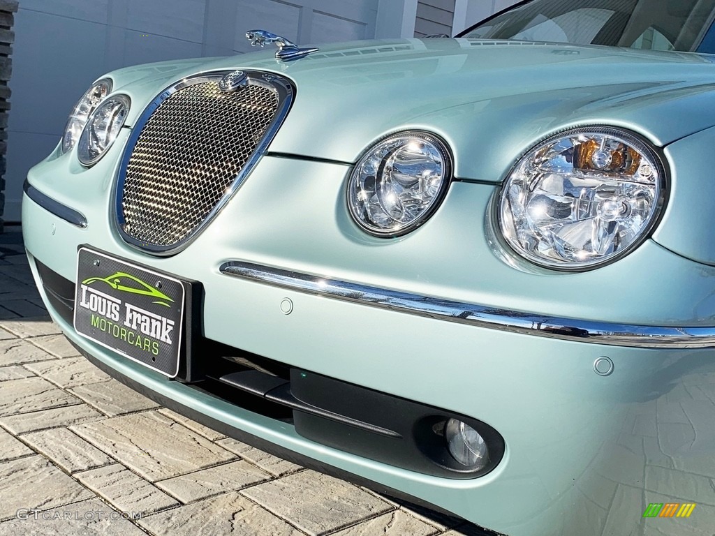2007 S-Type 3.0 - Seafrost Metallic / Ivory/Mocha photo #20