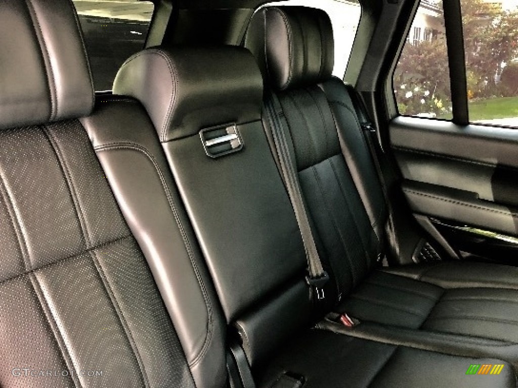 2015 Land Rover Range Rover Supercharged Rear Seat Photo #138601941