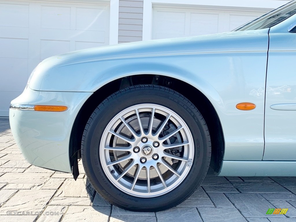 2007 S-Type 3.0 - Seafrost Metallic / Ivory/Mocha photo #28