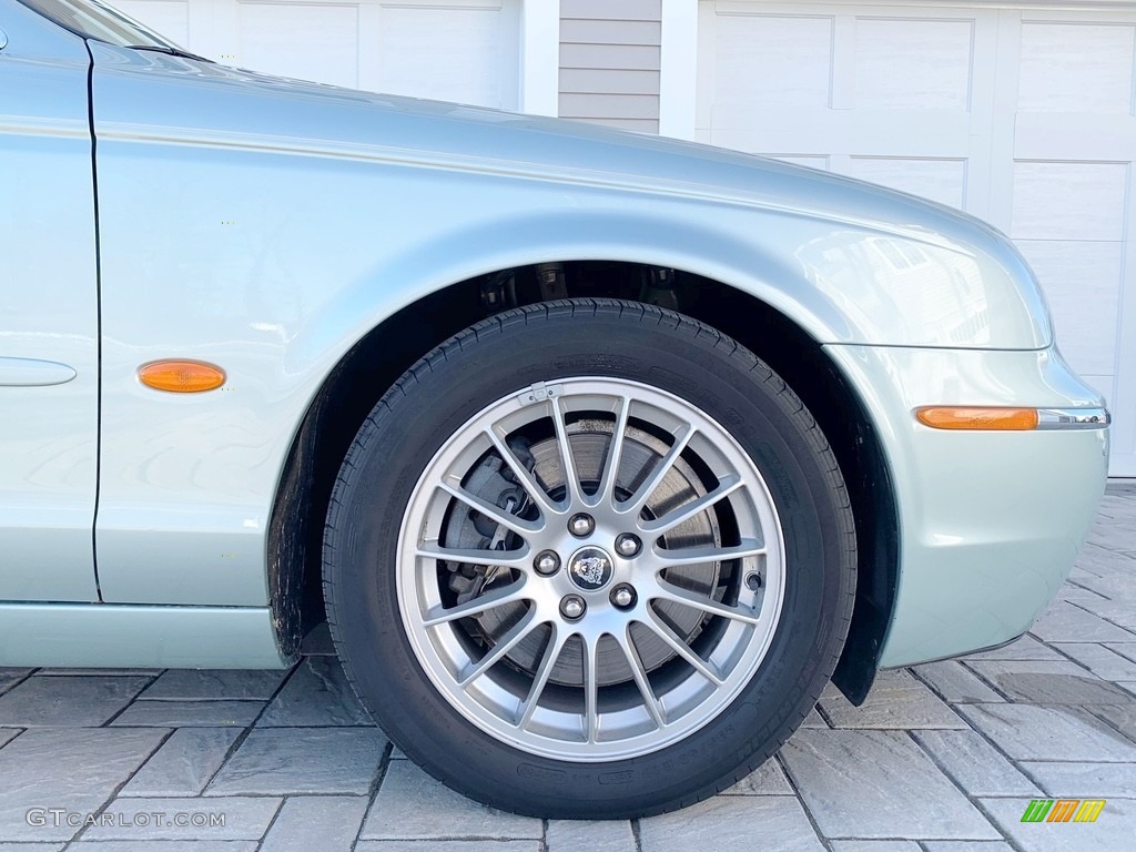 2007 S-Type 3.0 - Seafrost Metallic / Ivory/Mocha photo #29