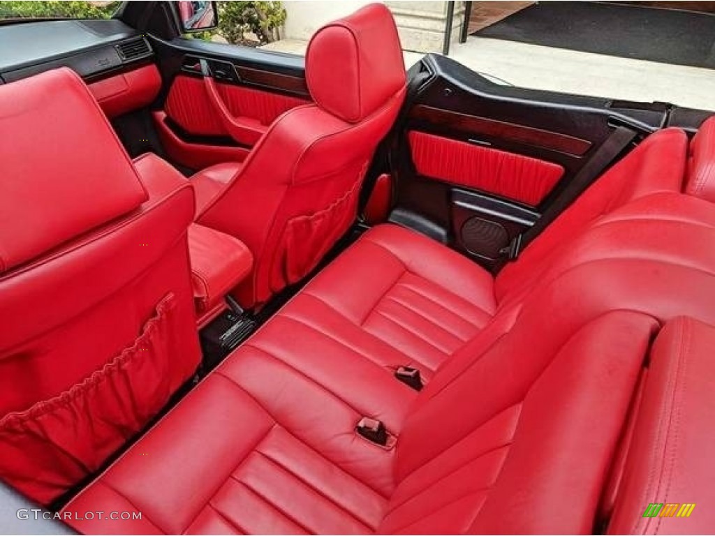1994 Mercedes-Benz E 320 Convertible Rear Seat Photos
