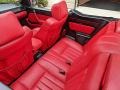 1994 Mercedes-Benz E Red Interior Rear Seat Photo