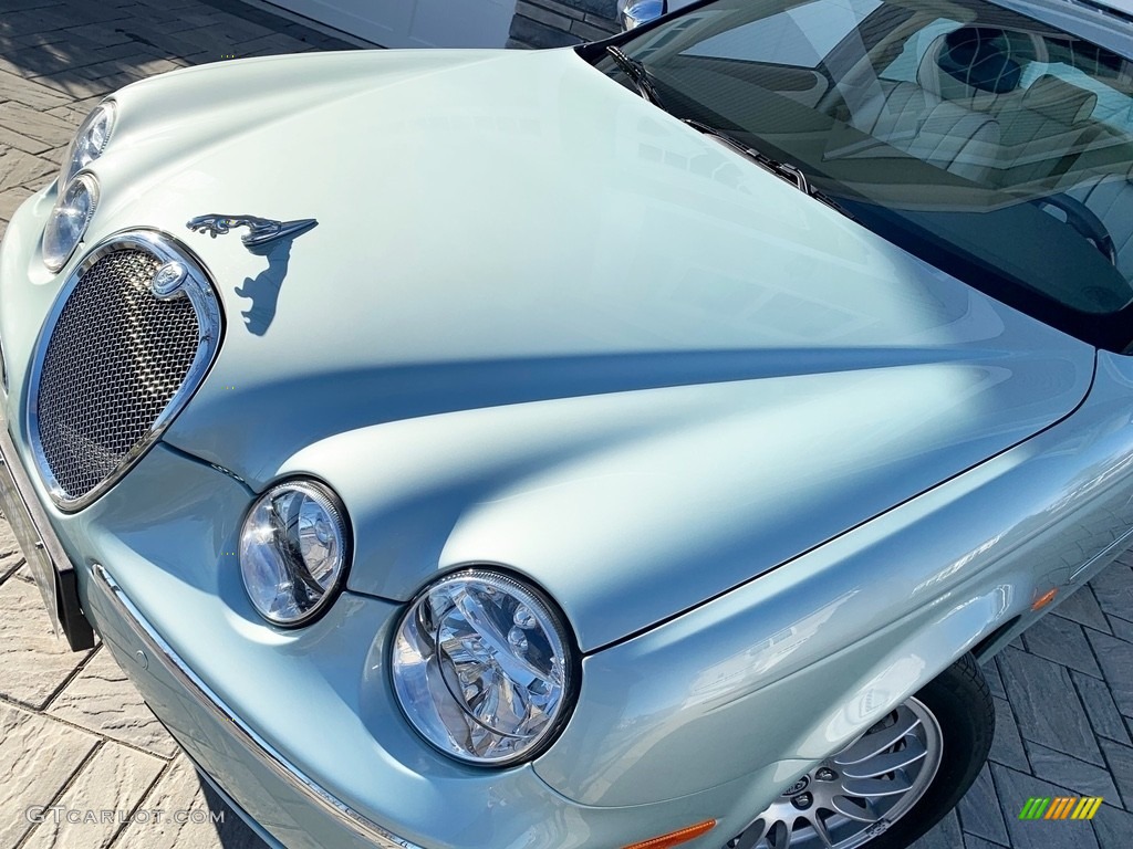 2007 S-Type 3.0 - Seafrost Metallic / Ivory/Mocha photo #36
